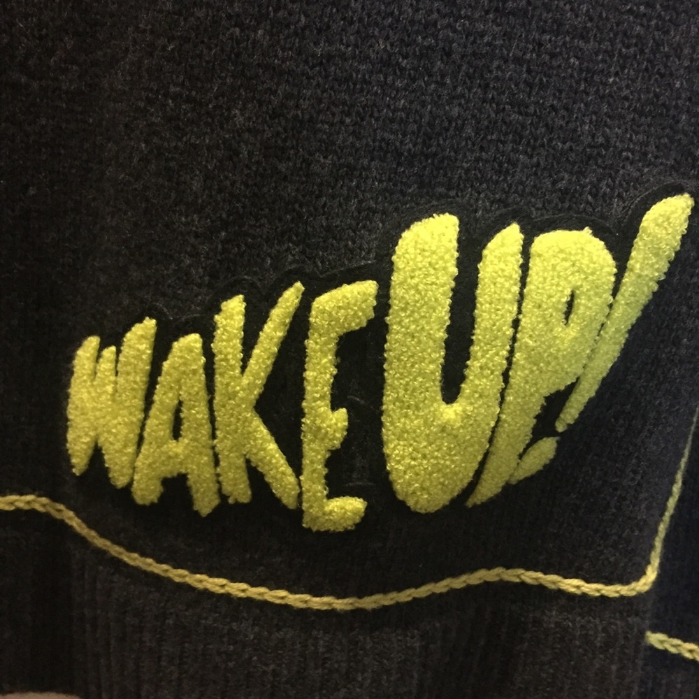 Mira Mikati Turtleneck Sweater Gray Small - Picture 4 of 8